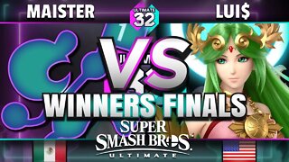ULTIMATE 32 Winners Final - SSG | Maister (Mr. Game & Watch) vs. Lui$ (Palutena) - Smash Ultimate