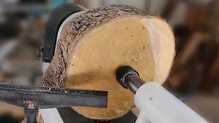 Wood Turning - Live Edge Bowl