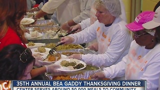 35th Annual Bea Gaddy Thanksgivingn Dinner