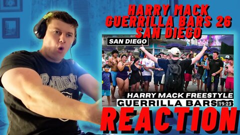 Harry Mack Is A Walking Concert | Guerrilla Bars 26 San Diego ((IRISH GUY INSANE REACTION!!))