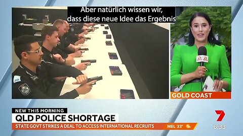 Exekutivtourismus👮Erse Schritte zur „Weltpolizei“ in Australien(🇩🇪dt.Untertitel)Man kennt