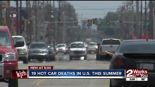 19 hot car deaths in U.S. so far this year