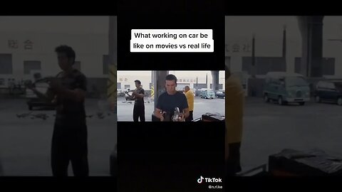 Working On Cars In Movies VS Reality tiktok n ri ke