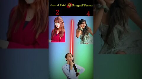 Jaanvi Patel Vs Pragati Verma❓@Tamta_Ji_Ke_Facts #shorts #viral