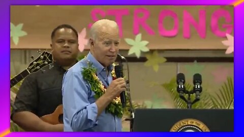 BIDEN SPEAKS TO MAUI SURVIVORS, AND COMPARES A SMALL KITCHEN FIRE HE ONCE HAD IN HIS HOME.