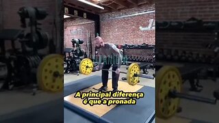 Diferenças entre remada curvada pronada e supinada / bent over barbell row