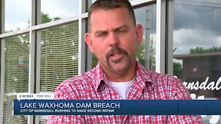 Barnsdall's city leaders concerned about second Waxhoma Dam breach