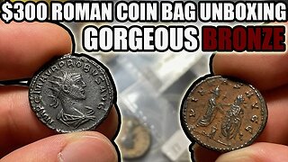 Unboxing $300 Of Roman Imperial Ancient Hyperinflationary Coins - Adding To My Coin Collection