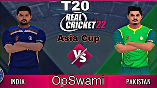 🔴LIVE: IND Vs PAK Live T20 Asia Cup | India vs Pakistan Live | Live Game & Commentary–Cricket 22