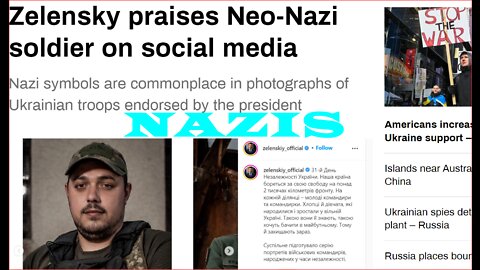 NAZIS, NAZIS EVERYWHERE, WHEN ARE PEOPLE GOING TO CARE?