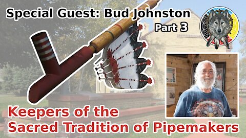 Sacred Pipe [Part 3] Talk with Bud Johnston in Pipestone, MN [Quarry Site] - Neo-Wolf NEWS #19