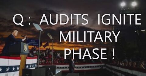 Q: Audits Ignite Military Phase! DoD To Remove Illegitimate Joe Chinese Control of Executive Branch!