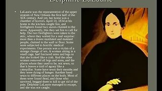 Delphine LaLaurie-New Orleans Socialite Slave Torturer #neworleans #socialite #torture #slavery #