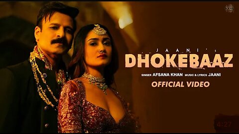 Dhokebaaz (Tom Lyrics) Jaani | Afsana Khan | Vivek Anand Oberoi, Tridha Choudhury | VYRL Originals