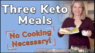 Keto Without Cooking - A Full Day of Eating Keto