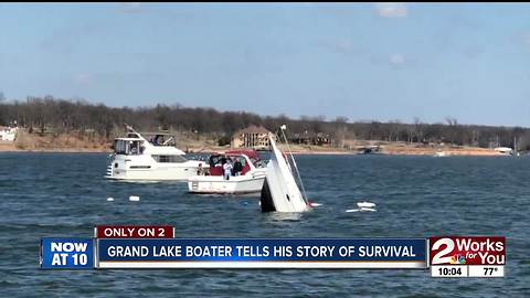 Grand Lake boater tells his story of survival