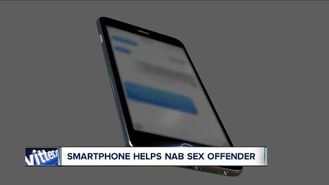 Smartphone helps nab sex offender