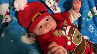 Here Comes Santa Claus | Funny Baby Meeting Santa Moments