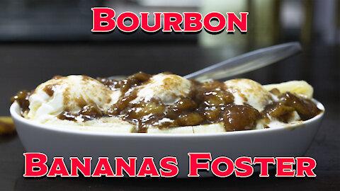 How to make a bourbon bananas foster