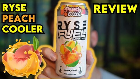 RYSE Fuel PEACH COOLER Review