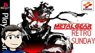 Retro Sunday! Metal Gear Solid!