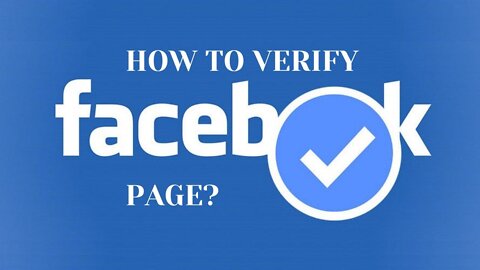 How to verify a Facebook account