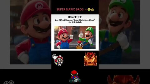 SUPER MARIO BROS. = 🤑💰#shorts #youtubeshorts