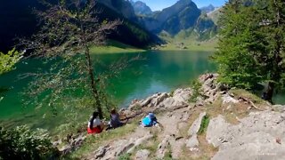 This + place + is + very + relaxing + + Seealpsee, + one + of the best places in Switzerland