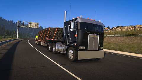 ATS | Kenworth K100E | Denver CO to Pueblo CO | Big Tyres 27,557lb