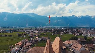 Switzerland AMAZING Beautiful Nature with Soothing Relaxing Music, 4k Ultra HD.