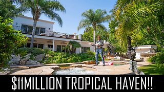 $11MILLION TROPICAL HAVEN IN BEVERLY HILLS!!