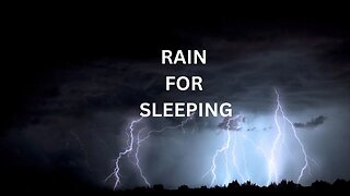 Rain Sounds for Sleeping: Sleep in 2 Minutes & Fight Insomnia - Live Rain 24/7