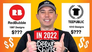 RedBubble vs TeePublic Income in 2022 Plus The Lessons I Learned