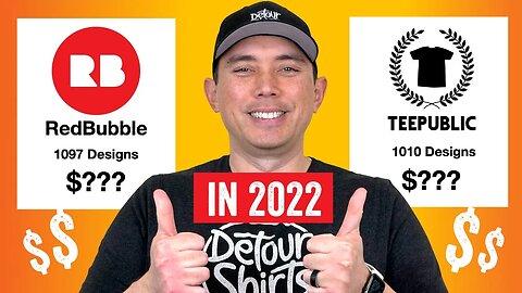 RedBubble vs TeePublic Income in 2022 Plus The Lessons I Learned