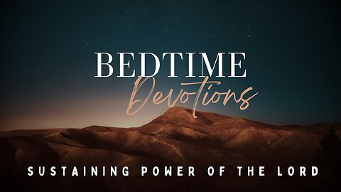 Finding Rest: Bedtime Devotional