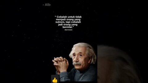 Kata-Kata motivasi (Albert Einstein)#shorts