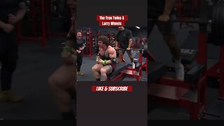 Anabolic Bench Press Session Larry Wheels & The Tren Twins #viral #short