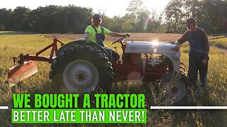 DEER FOOD PLOTS & LAND MAINTENANCE (1952 Ford 8n Tractor)