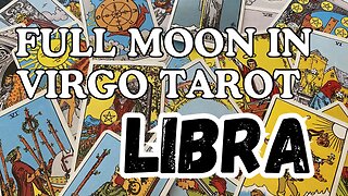 Libra ♎️ - The dark side of the Moon! Full Moon 🌕 in Virgo tarot reading #libra #tarotary #tarot