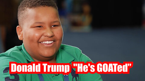 7th Grader Wants to Tell Donald Trump that He's GOATed