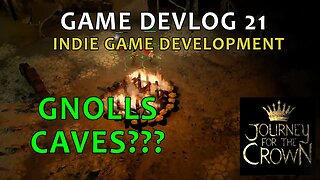 New Scene! - JFTC Indie Game Devlog 21 - Gnoll Caves