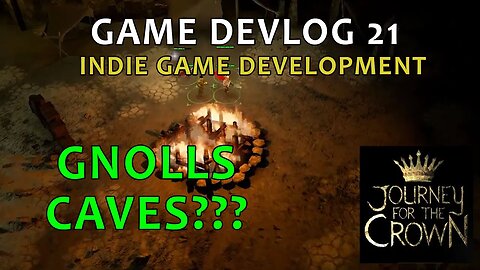 New Scene! - JFTC Indie Game Devlog 21 - Gnoll Caves