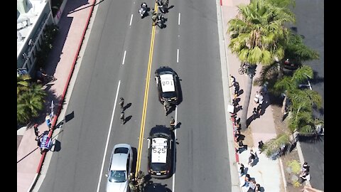 BLM Protest VS Trump Rally San Clemente California OC 9/24/20