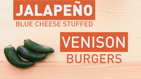 SG Eats: Jalapeno Blue Cheese Stuffed Venison Burger
