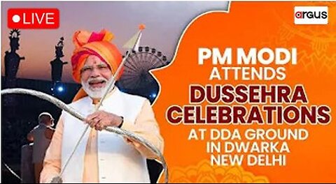 PM Modi attends Dussehra celebrations at DDA ground in Dwarka, New Delhi