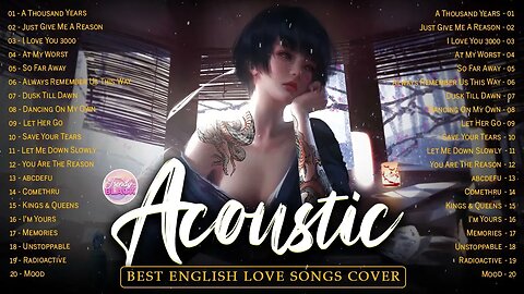 Trending Acoustic Love Songs Cover Playlist 2023 ❤️ Soft Acoustic Cover Of Popular Of All Time