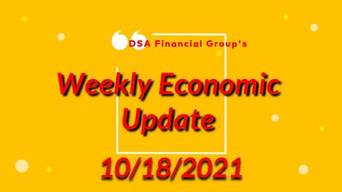 Weekly Update for 10/18/2021
