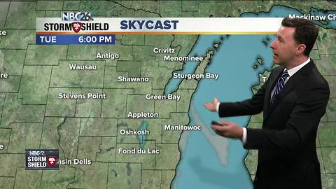 Michael Fish's NBC26 Storm Shield weather forecast