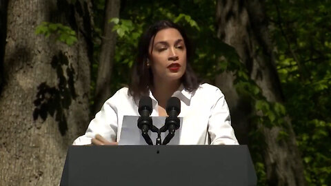 While Speaking At Biden's Earth Day Event, AOC Praised The Pro-Hamas Protests At Columbia And Yale