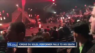 Performer dies in fall at Cirque du Soleil Volta show in Tampa